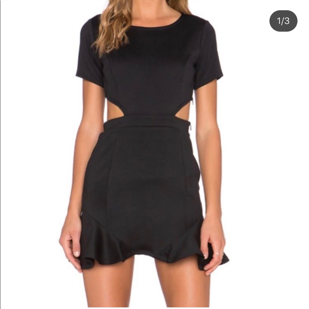 Lovers + friends cut out dress